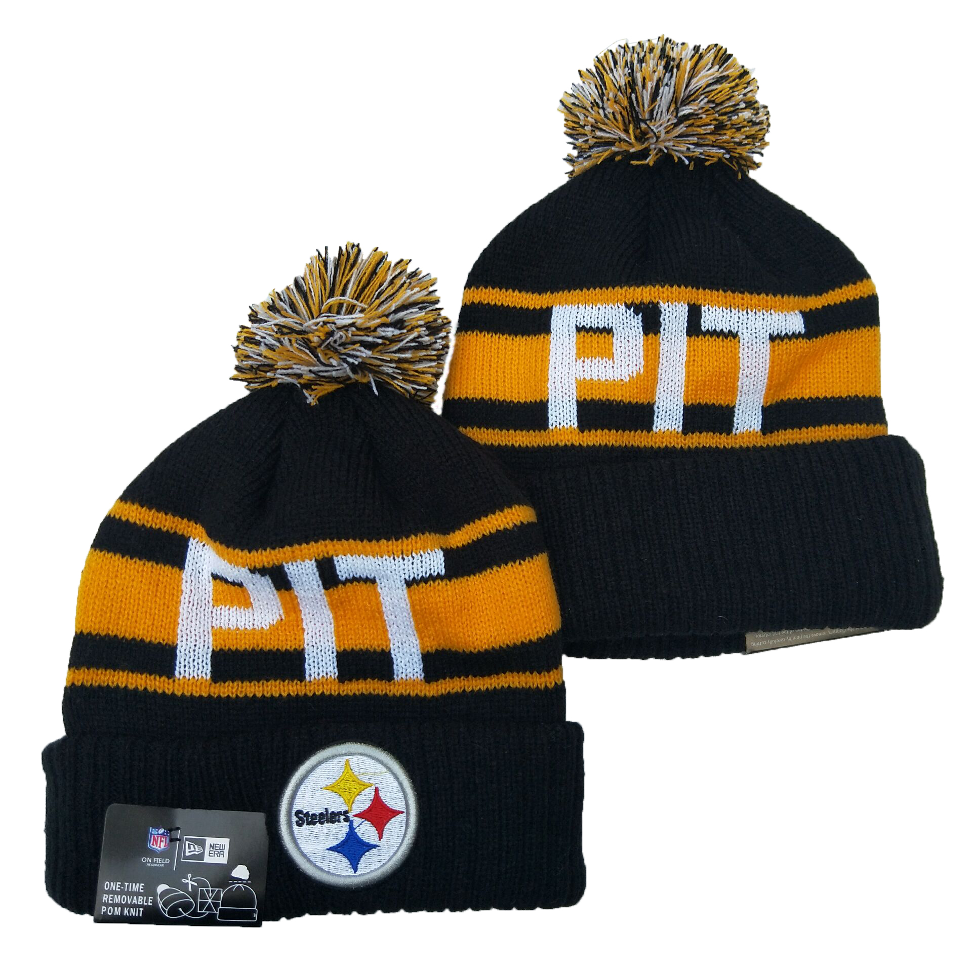 Pittsburgh Steelers Knit Hats 056